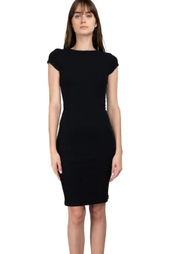 Shasa Fitted shortsleeved mini dress