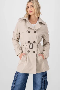 Shasa Fitted Trench Coat