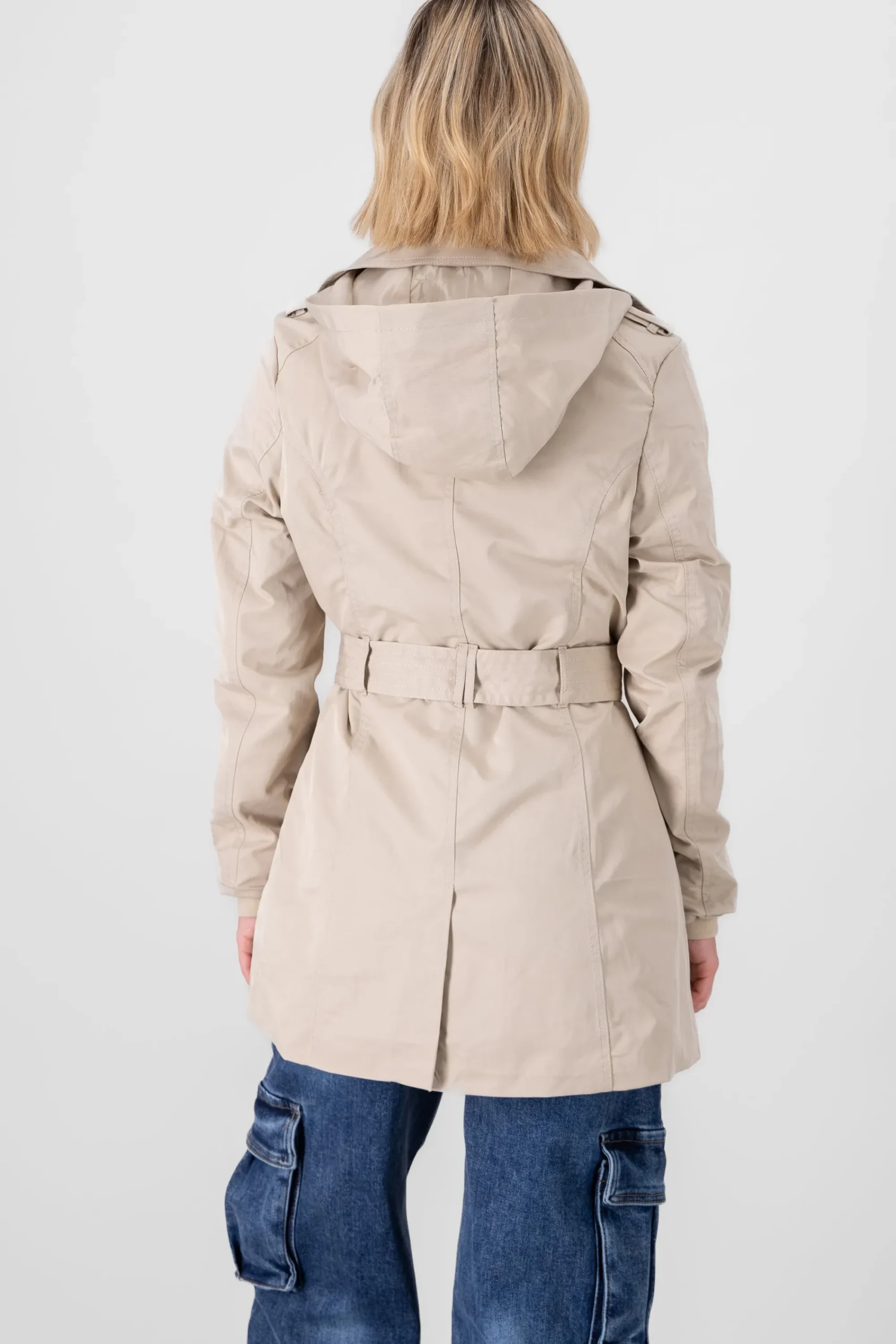 Shasa Fitted Trench Coat
