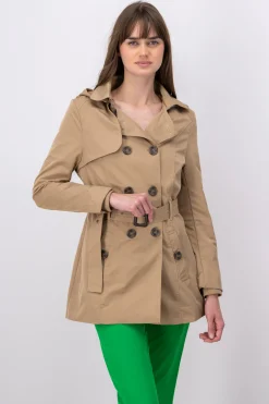 Shasa Fitted Trench Coat