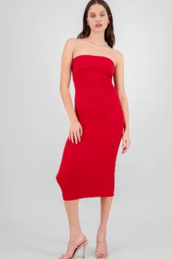 Shasa Flap Off Shoulder Dress