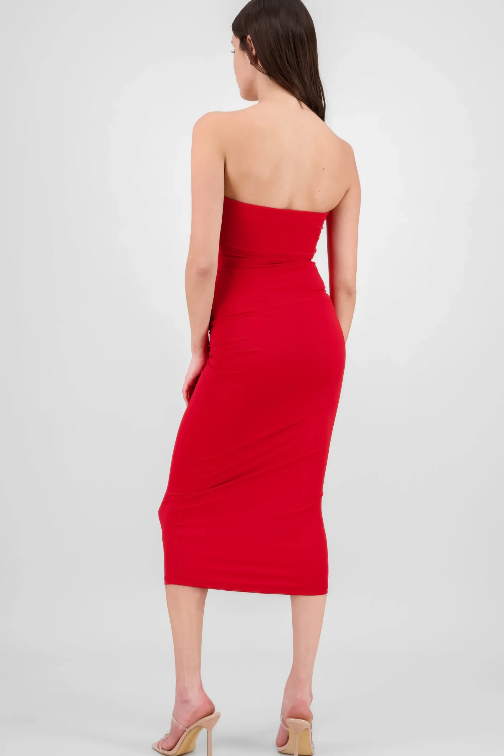 Shasa Flap Off Shoulder Dress