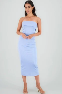 Shasa Flap Off Shoulder Dress