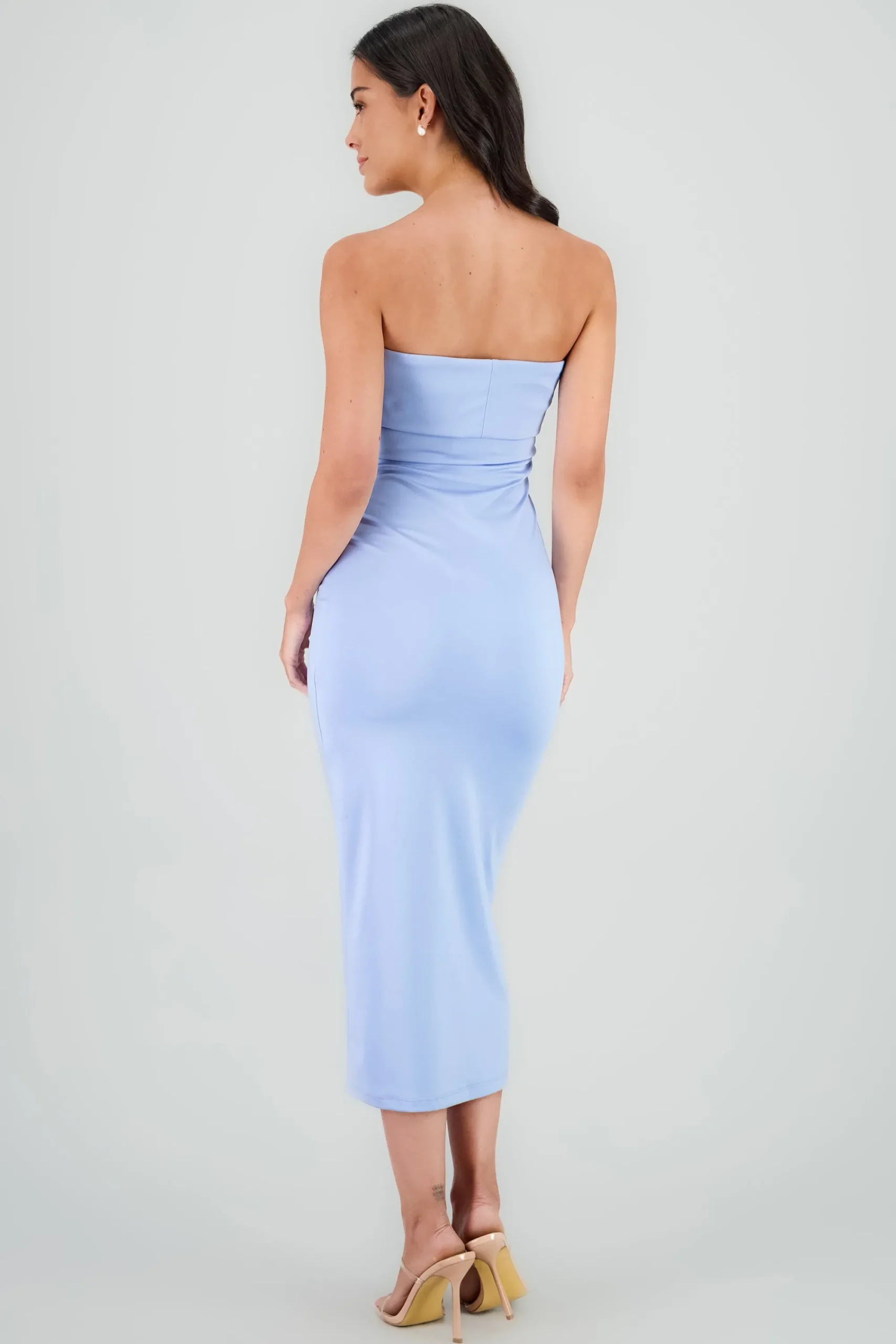 Shasa Flap Off Shoulder Dress