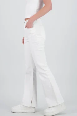 Shasa Flare Jeans with Slit