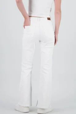 Shasa Flare Jeans with Slit
