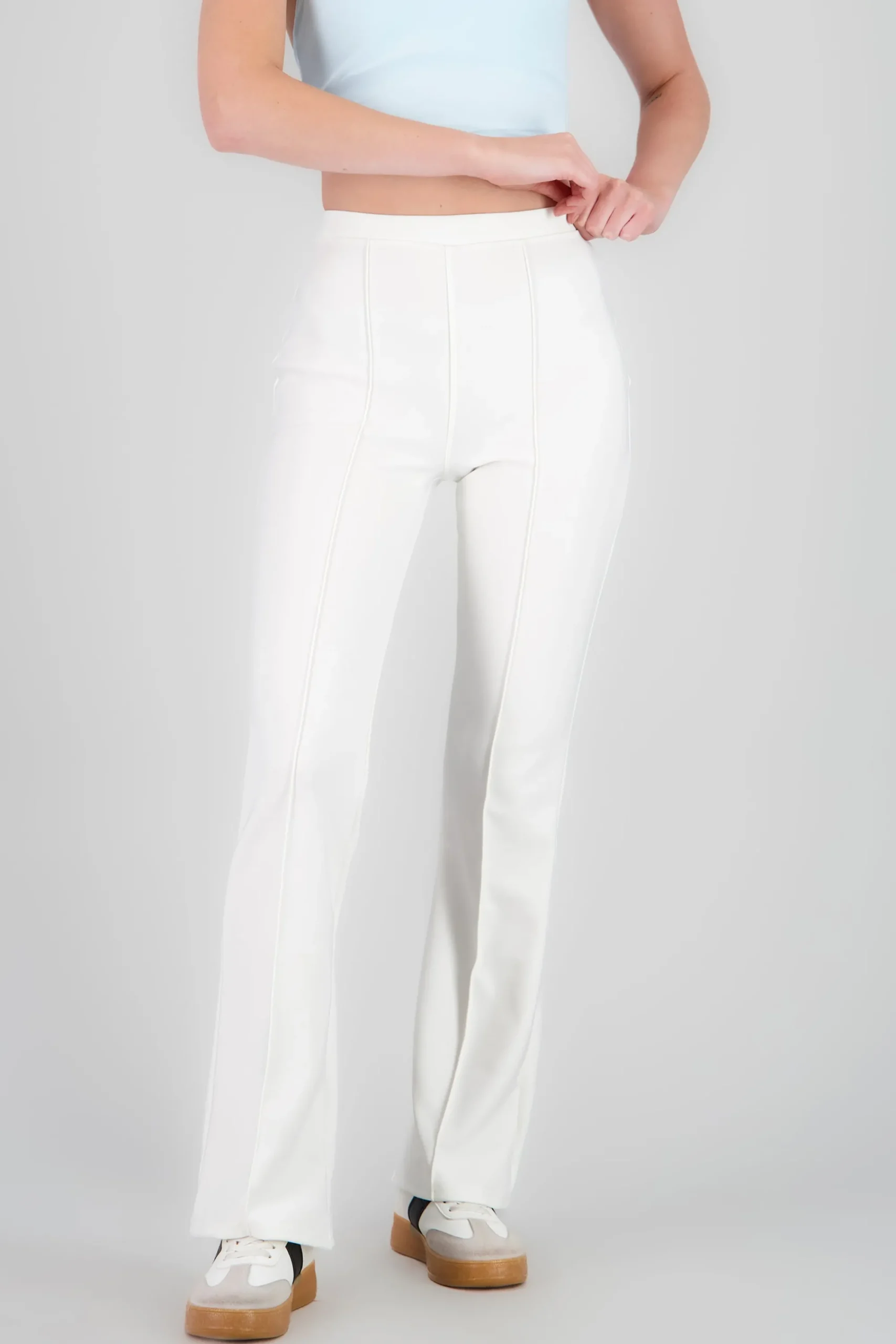 Shasa Flare Pants with Seams