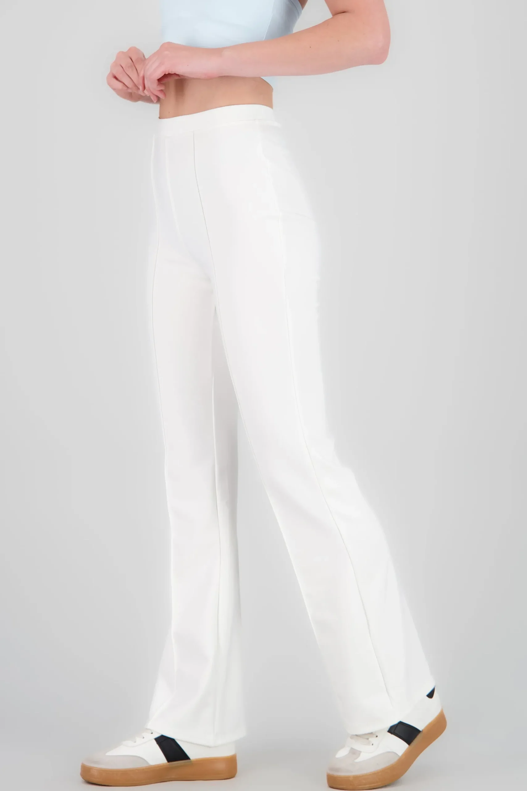 Shasa Flare Pants with Seams