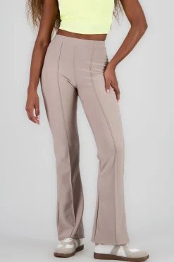 Shasa Flare Pants with Seams