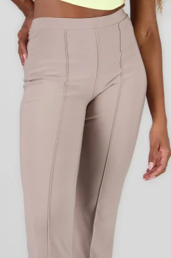 Shasa Flare Pants with Seams