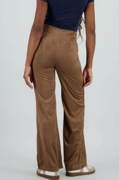 Shasa Flare Pants with Texture Detail