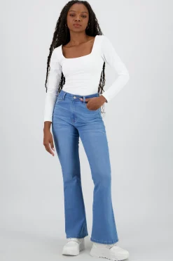 Shasa Flared Crop Jeans