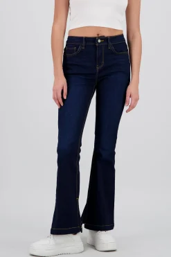 Shasa Flared Jeans with Hem