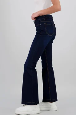 Shasa Flared Jeans with Hem