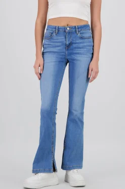Shasa Flared Jeans with Hem