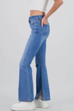 Shasa Flared Jeans with Hem
