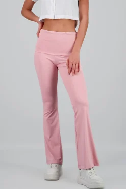 Shasa Flared Leggings with Double Detail