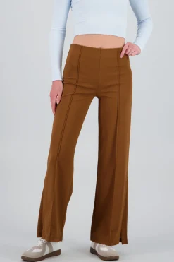 Shasa Flared pant with front seams