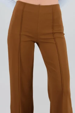 Shasa Flared pant with front seams