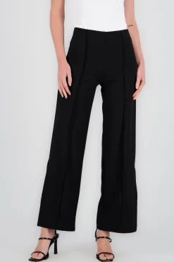 Shasa Flared pant with front seams