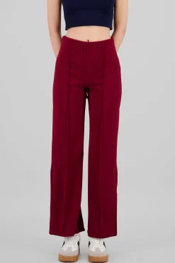 Shasa Flared pant with front seams