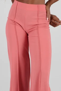 Shasa Flared pant with front seams