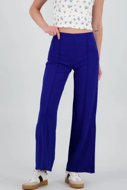 Shasa Flared pant with front seams
