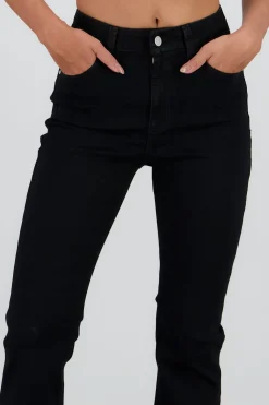Shasa Flared Slit Jeans