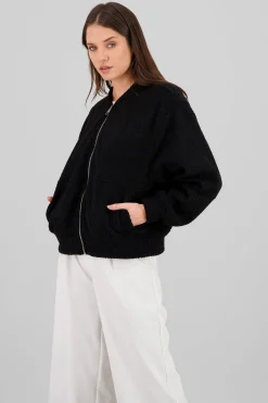 Shasa Fleece Bomber Jacket