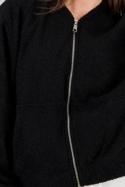 Shasa Fleece Bomber Jacket