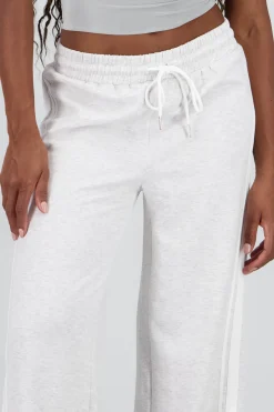 Shasa Fleece Pants with Contrast Lines