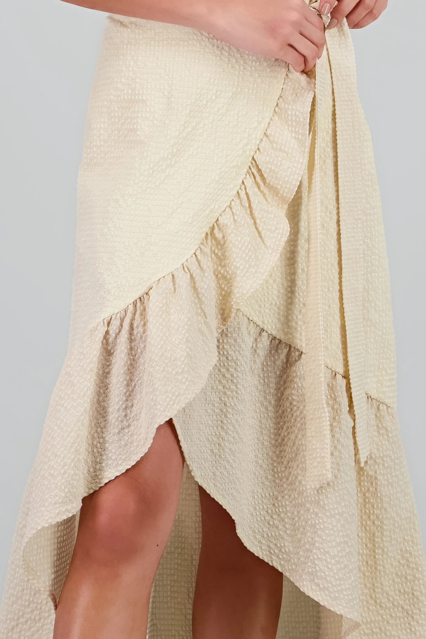 Shasa Floral Crossover Maxi Dress