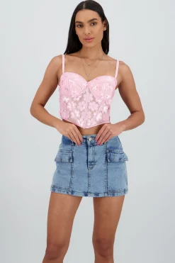 Shasa Floral Detail Corset