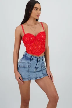 Shasa Floral Detail Corset