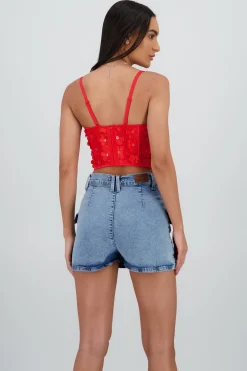 Shasa Floral Detail Corset