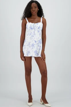 Shasa Floral Detail Corset Dress