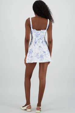 Shasa Floral Detail Corset Dress