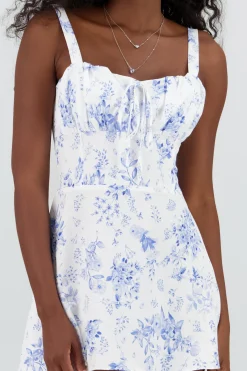 Shasa Floral Detail Corset Dress