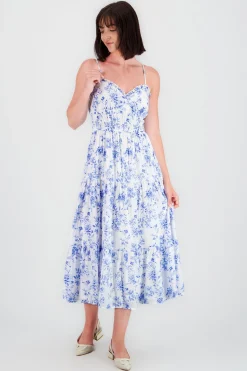 Shasa Floral Detail Maxi Dress