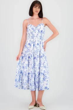 Shasa Floral Detail Maxi Dress
