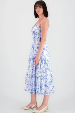 Shasa Floral Detail Maxi Dress