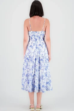Shasa Floral Detail Maxi Dress