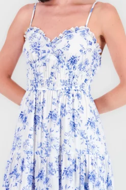 Shasa Floral Detail Maxi Dress