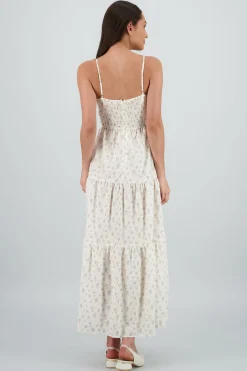 Shasa Floral Dress with Tie