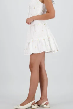Shasa Floral Embroidered Skirt