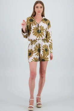 Shasa Floral Linen Shorts
