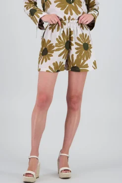 Shasa Floral Linen Shorts