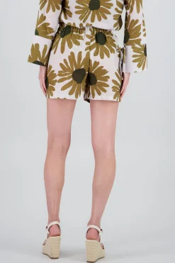Shasa Floral Linen Shorts