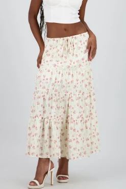 Shasa Floral Maxi Skirt