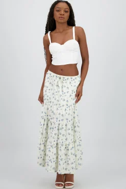 Shasa Floral Maxi Skirt